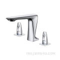 Double Handle Handle 3-Hole Bilik Mandi Mixer Faucet